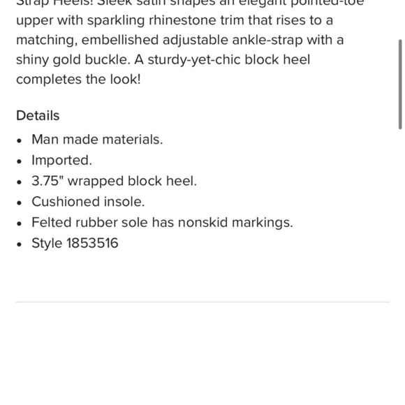 Lulus Chakay Sky Blue Satin Rhinestone Pointed-Toe Ankle-Strap Heels 8.5 new - Picture 5 of 10